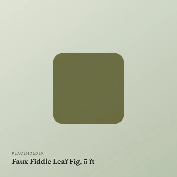 Faux Fiddle Leaf Fig, 5 ft